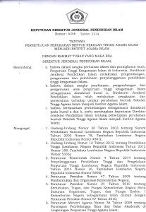 Surat Keputusan 01. SK IAI Al Qolam